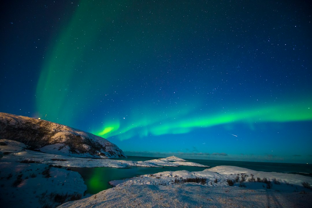 Tromsø en hiver : aurores boréales